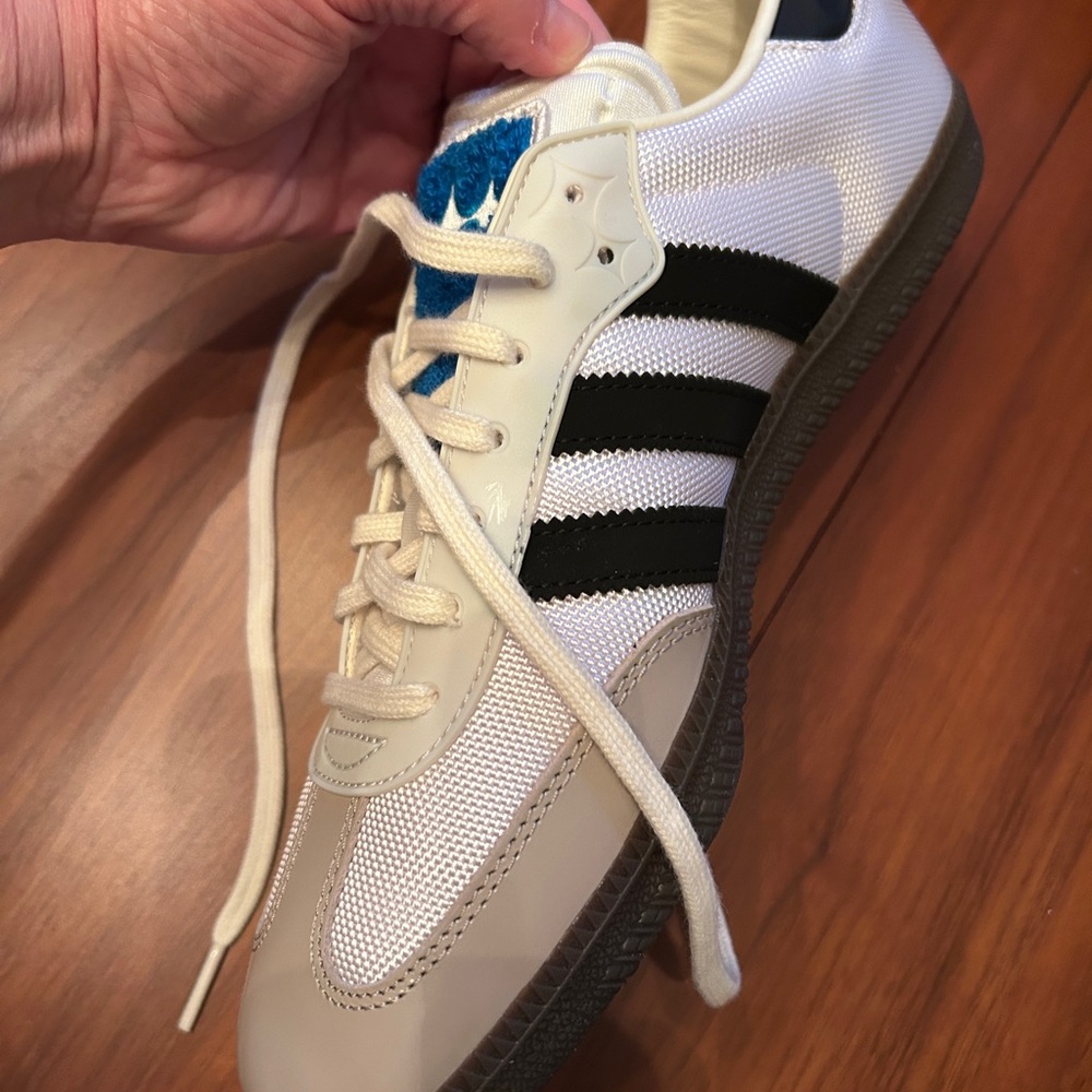 Adidas Women’s White and Black Sneakers 8.5 Samba BSTN - Picture 4 of 13